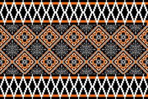 geometrische ethnische orientalische traditionelle pattern.figur tribal stickerei style.design für hintergrund, tapete, kleidung, verpackung, stoff, vektorillustration vektor