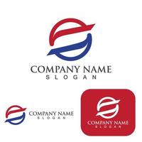 s logotyp brev företag vektor