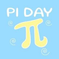 Pi Day Design v2 vektor