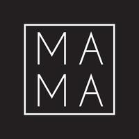 Mama-Schriftzug-T-Shirt-Design-Vektor vektor