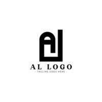 Brief al Logo Template Design vektor