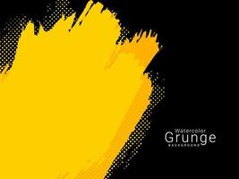 abstrakter gelber Grunge-Textur-Hintergrund vektor