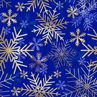 Schneeflocken-Hintergrund. nahtloses muster des winters. Weihnachtskarte. Schneeflocken-Hintergrund. nahtloses muster des winters. Weihnachtskarte