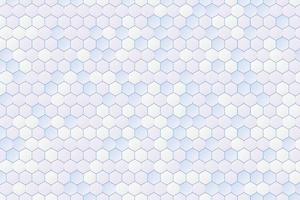 abstrakter rosa und lila blauer holografischer Gradienten-Hexagon-Hintergrund. technologie geometrische illustration