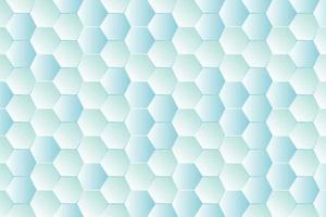holografischer Farbverlauf geometrischer Hexagon abstrakter Vektorhintergrund vektor