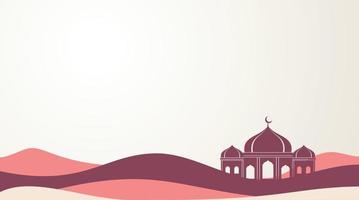 islamischer hintergrund. Eid Mubarak-Hintergrund. Ramadan-Kareem-Hintergrund. vektor