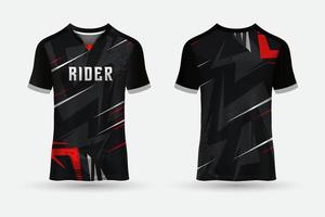 Premium-Fußball-Trikots-Design-Vektor. T-Shirt Sport Design Hintergrund Vektor. vektor