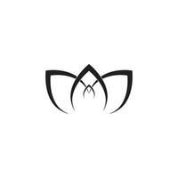 skönhet lotus logotyp mall vektor