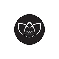 Beauty Lotus Logo Vorlage vektor