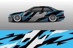 racerbil livery design vektor