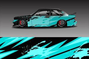 racing bil livery koncept cool vektor