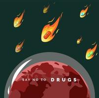 Sag "Nein" zu Drogen