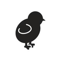 chick ikon illustration. vektor