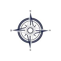 kompass logotyp mall vektor ikon illustration design