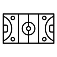 Symbol für Hockeyfeldlinie