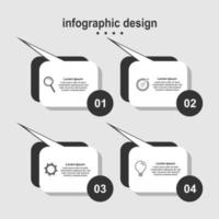 infografik design modernes design geschäft einfach vektor