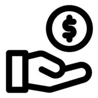 spenden symbol ui vektor