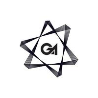 Anfangsbuchstabe g Logo Template Design vektor