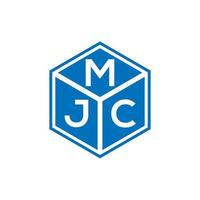 mhc-Buchstaben-Logo-Design auf schwarzem Hintergrund. mhc kreatives Initialen-Buchstaben-Logo-Konzept. mhc-Briefgestaltung. vektor