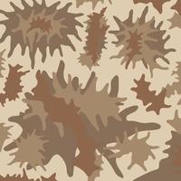 abstrakt ökensand kamouflage militära mönster bakgrund vektor