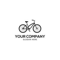 abstrakte Fahrrad-Logo-Vorlage. Corporate-Branding-Identität des Fahrradgeschäfts vektor