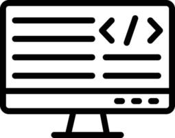 Programmiervektor-Icon-Design-Illustration vektor