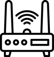 Router-Vektor-Icon-Design-Illustration vektor