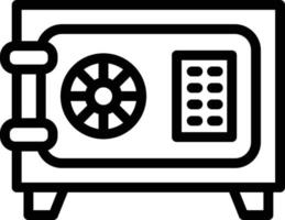 Safe-Box-Vektor-Icon-Design-Illustration vektor