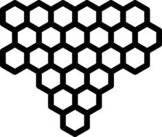 honeycomb vektor ikon