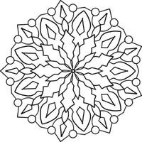kungliga mandala konstverk för dekoration, design, tatuering, fred vektor
