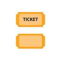 Ticket-Vektor für Website-Symbol-Symbol vektor