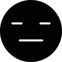 trauriges Emoji-Vektorsymbol, das leicht geändert oder bearbeitet werden kann vektor