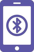 Bluetooth Mobile isoliertes Vektorsymbol, das leicht geändert oder bearbeitet werden kann vektor