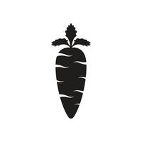 Karotten-Logo-Icon-Design-Vorlagenvektor vektor