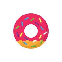 Donut-Icon-Design-Vektor vektor