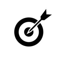 mål logotyp ikon design vektor