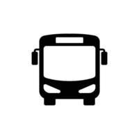 buss ikon formgivningsmall vektor