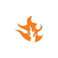 Feuer-Logo-Icon-Design-Vorlage vektor