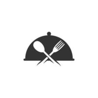 Restaurant-Logo-Icon-Design-Vorlage-Vektor vektor