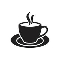 kaffe ikon designmall vektor
