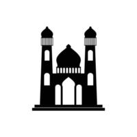 Moschee-Icon-Design-Vorlage vektor