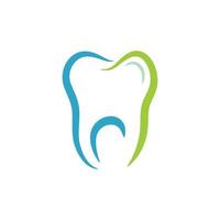 tandvård logotyp ikon designmall vektor