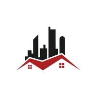 Design-Vorlagenvektor für Immobilien-Logo-Icons vektor