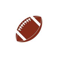 American-Football-Icon-Design-Vorlage vektor