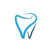 dental logotyp ikon formgivningsmall vektor