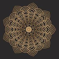 Luxuriöser dekorativer Mandala-Design-Hintergrund, Mandala-Ornament oder Blumenhintergrund-Design. vektor