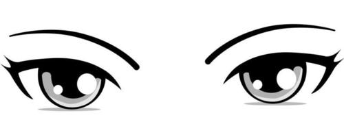 bunte Boho-Augen-Kollektion isoliert auf weißem, modernem Design, Cartoon-Frauenaugen und Augenbrauen mit Wimpern. isolierte vektorillustration. kann für T-Shirt-Druck, Poster und Karten verwendet werden. Cartoon-Auge