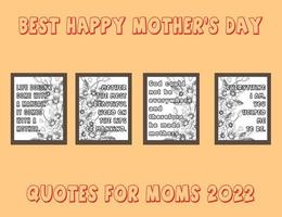 Die besten Sprüche zum Muttertag für Mütter 2022 vektor