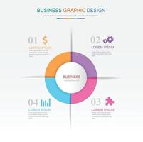 infographic flache Vektorgestaltungselementillustration für Netzfahne oder -darstellung verwendet vektor