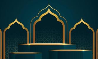 Ramadan Kareem Banner Hintergrund Design Illustration vektor